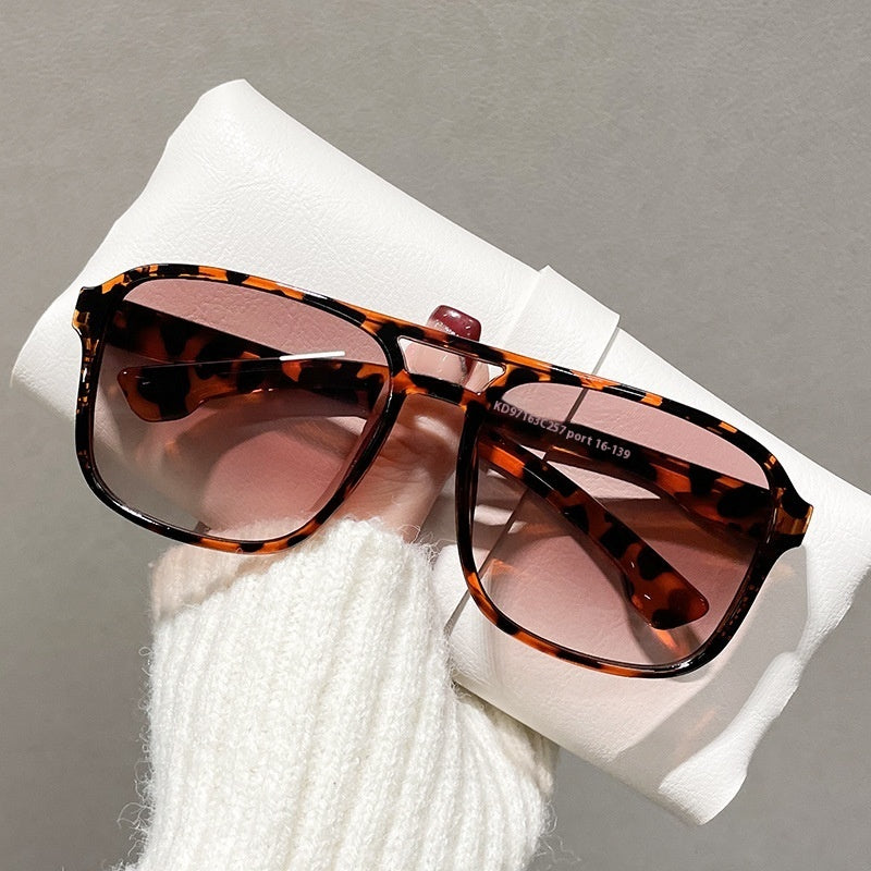 Double Beam Businessman Sunglasses