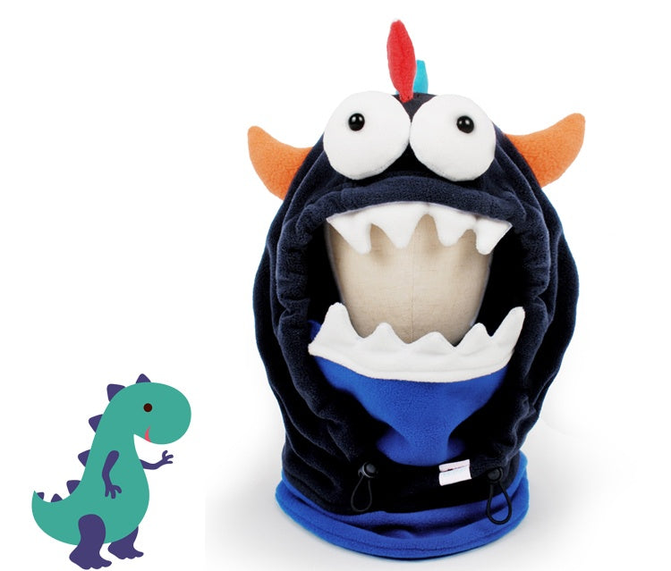 Animal Head Cover Adjustable Hood