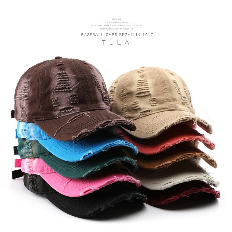 Distressed Baseball Cap