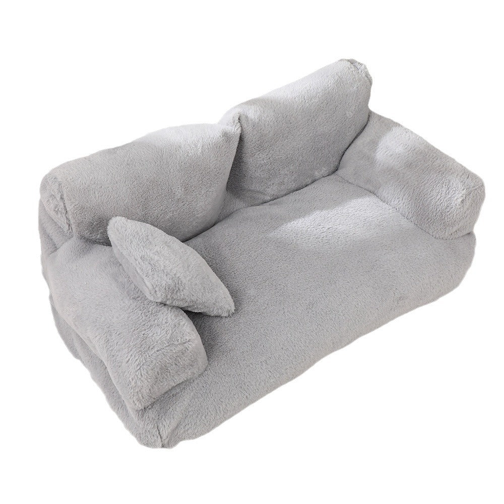 Plush Rabbit Pet Sofa