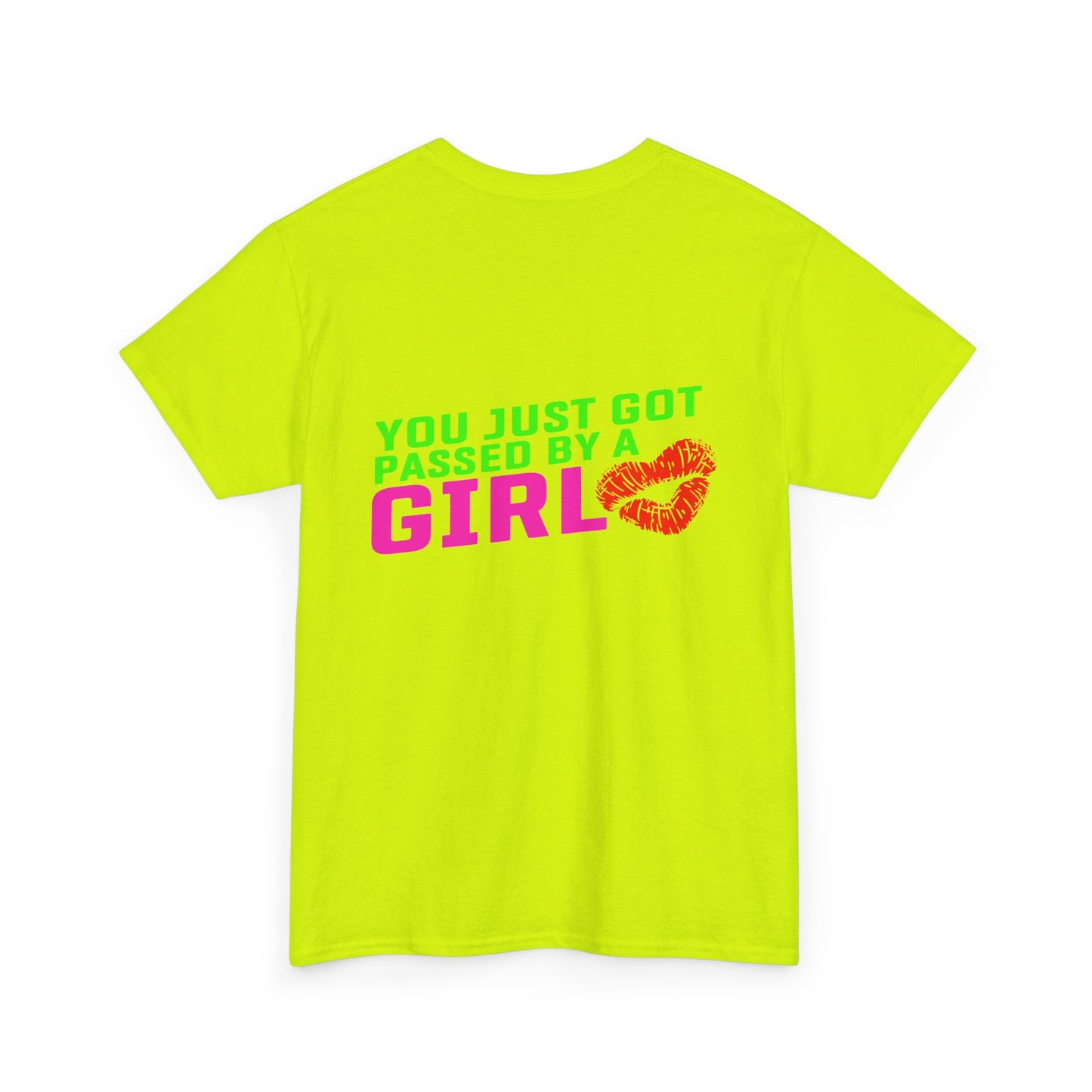 You just got passed by a Girl, Rad Moto Bunny, Heavy Cotton T-Shirt