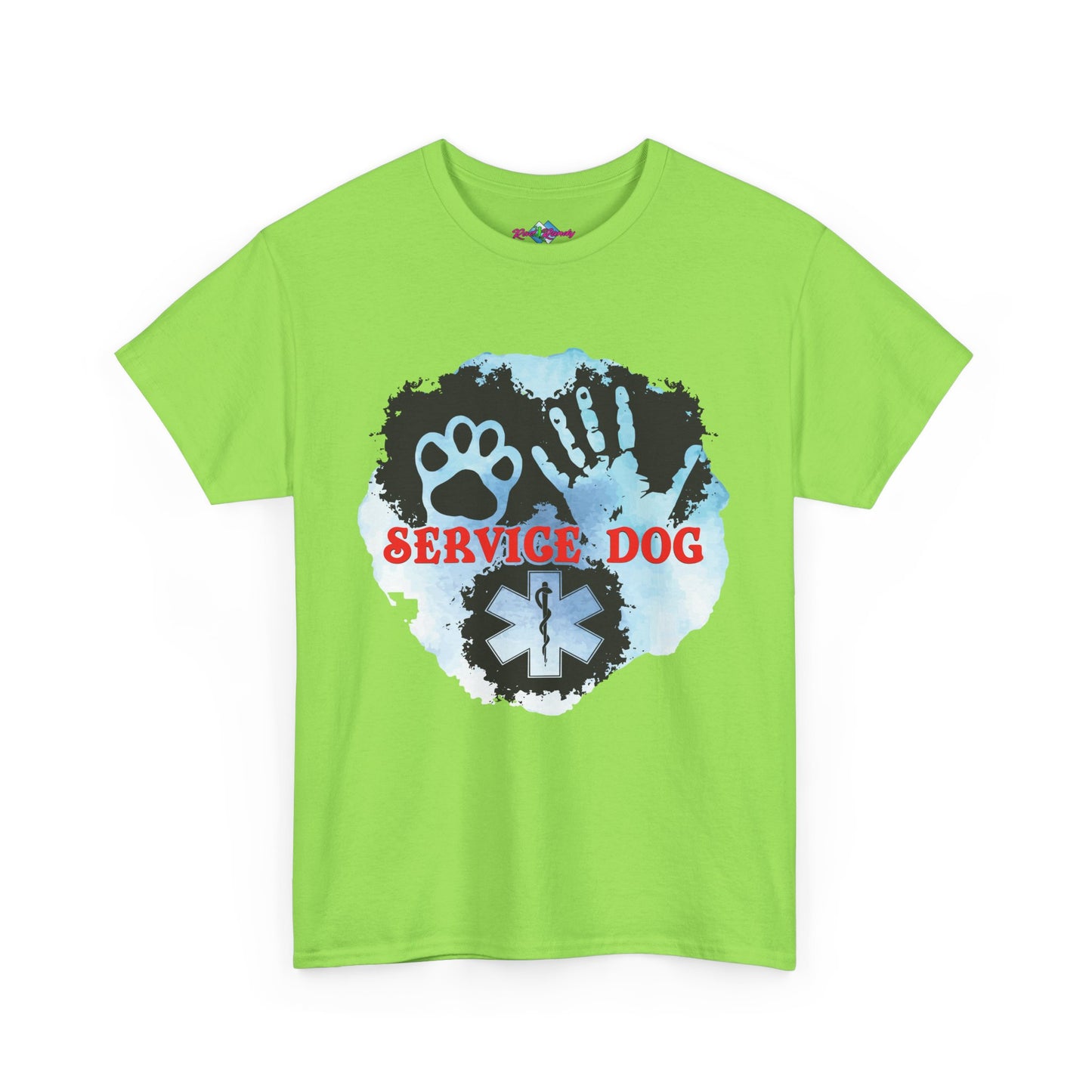 Best Friends, Service Dog. Heavy Cotton T-Shirt