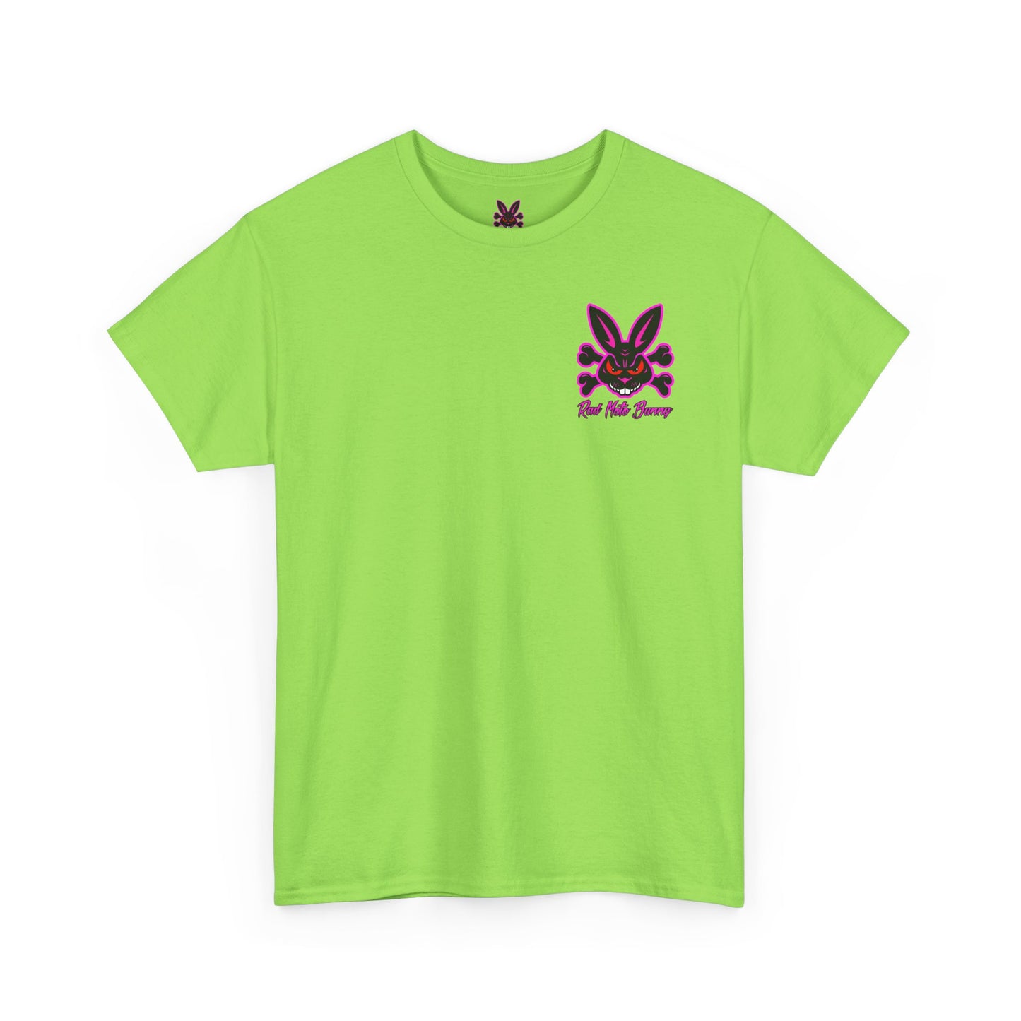 Da Bunny Bomb, Rad Moto Bunny, Heavy Cotton T-Shirt