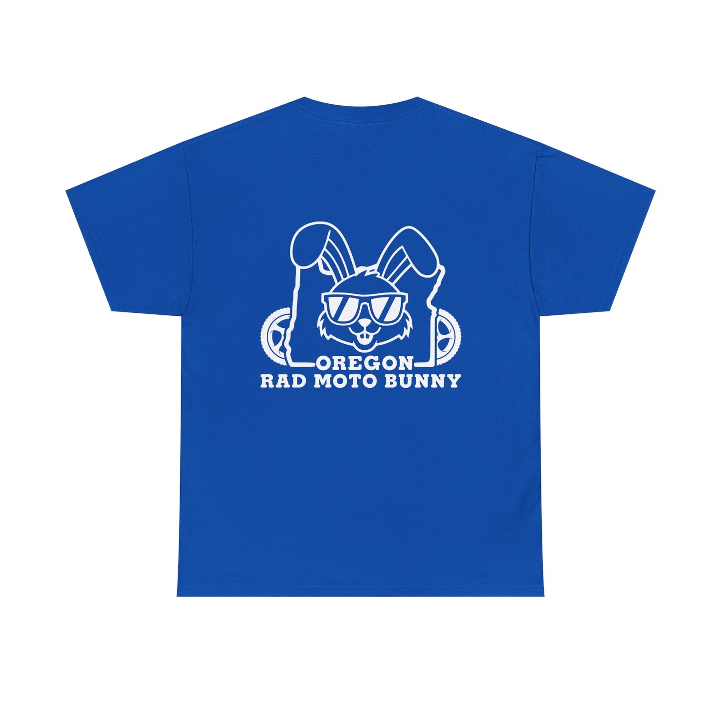 Oregon Rad Moto Bunny, Rad Moto Bunny, Heavy Cotton T-Shirt
