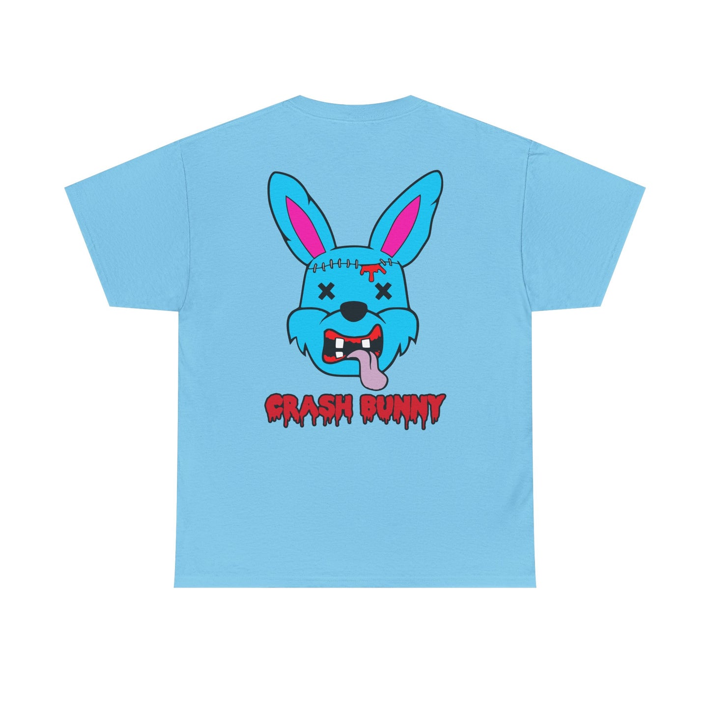 Crash Bunny, Rad Moto Bunny, Heavy Cotton T-Shirt