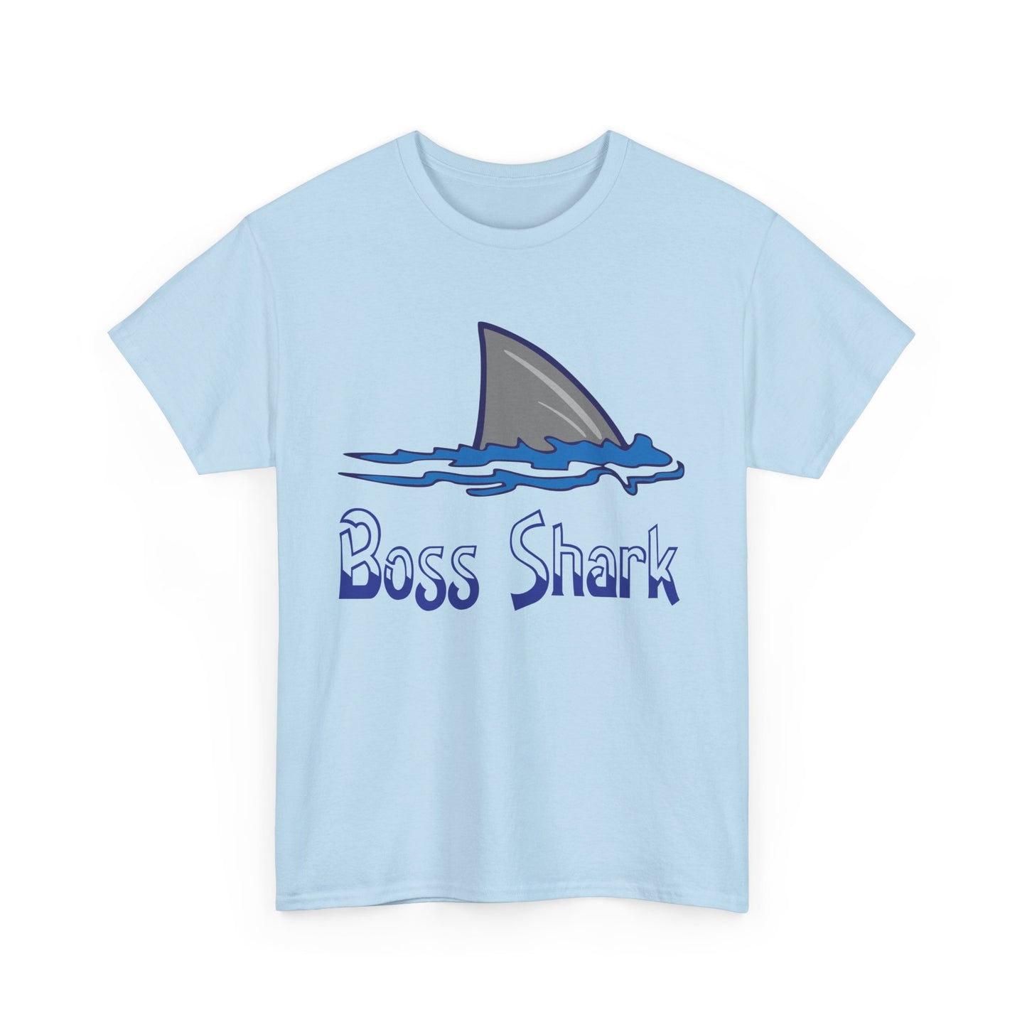 Boss Shark. Heavy Cotton T-Shirt