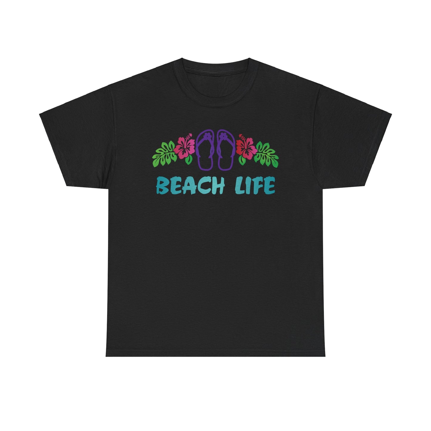 Beach Life. Heavy Cotton T-Shirt