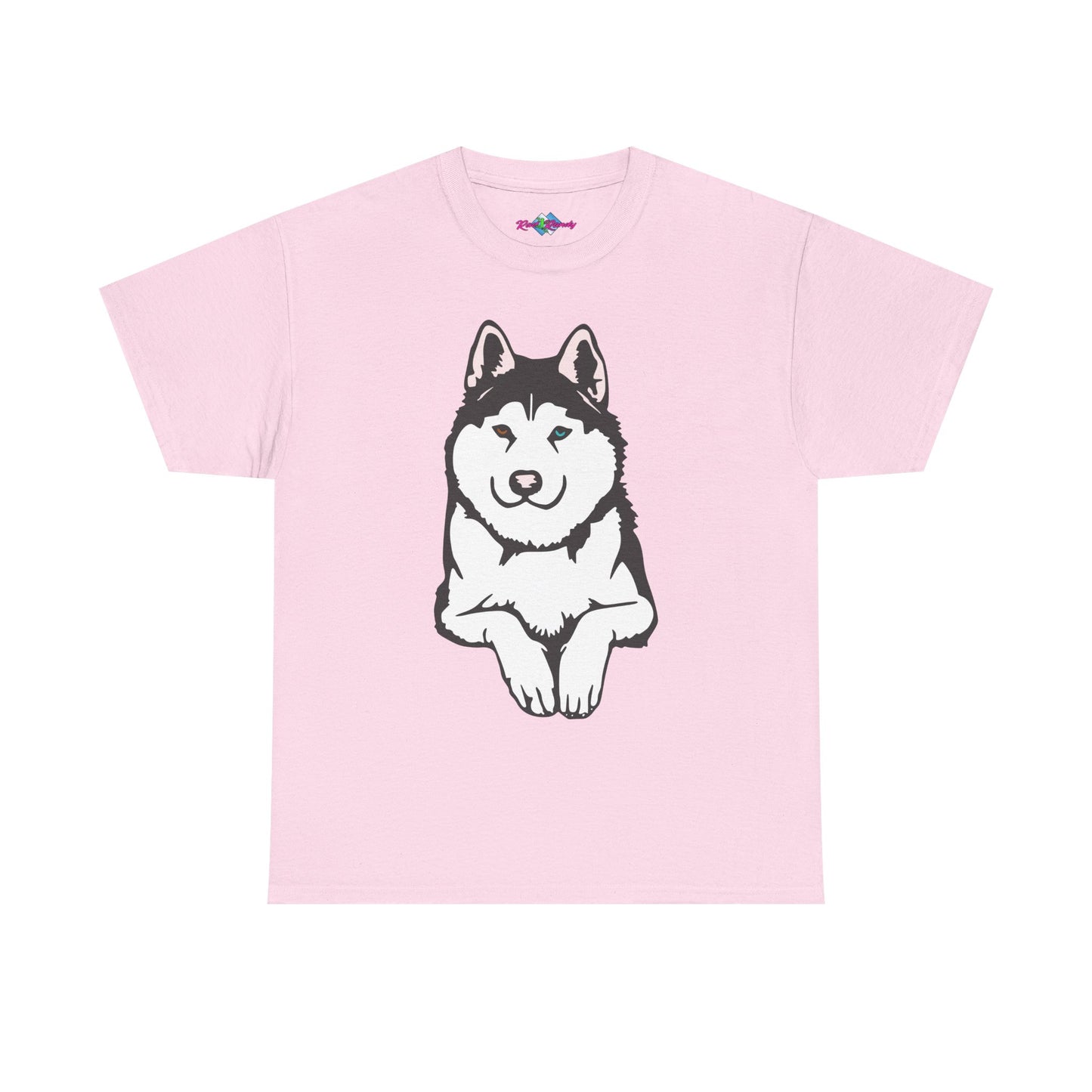 Casual Husky. Heavy Cotton T-Shirt