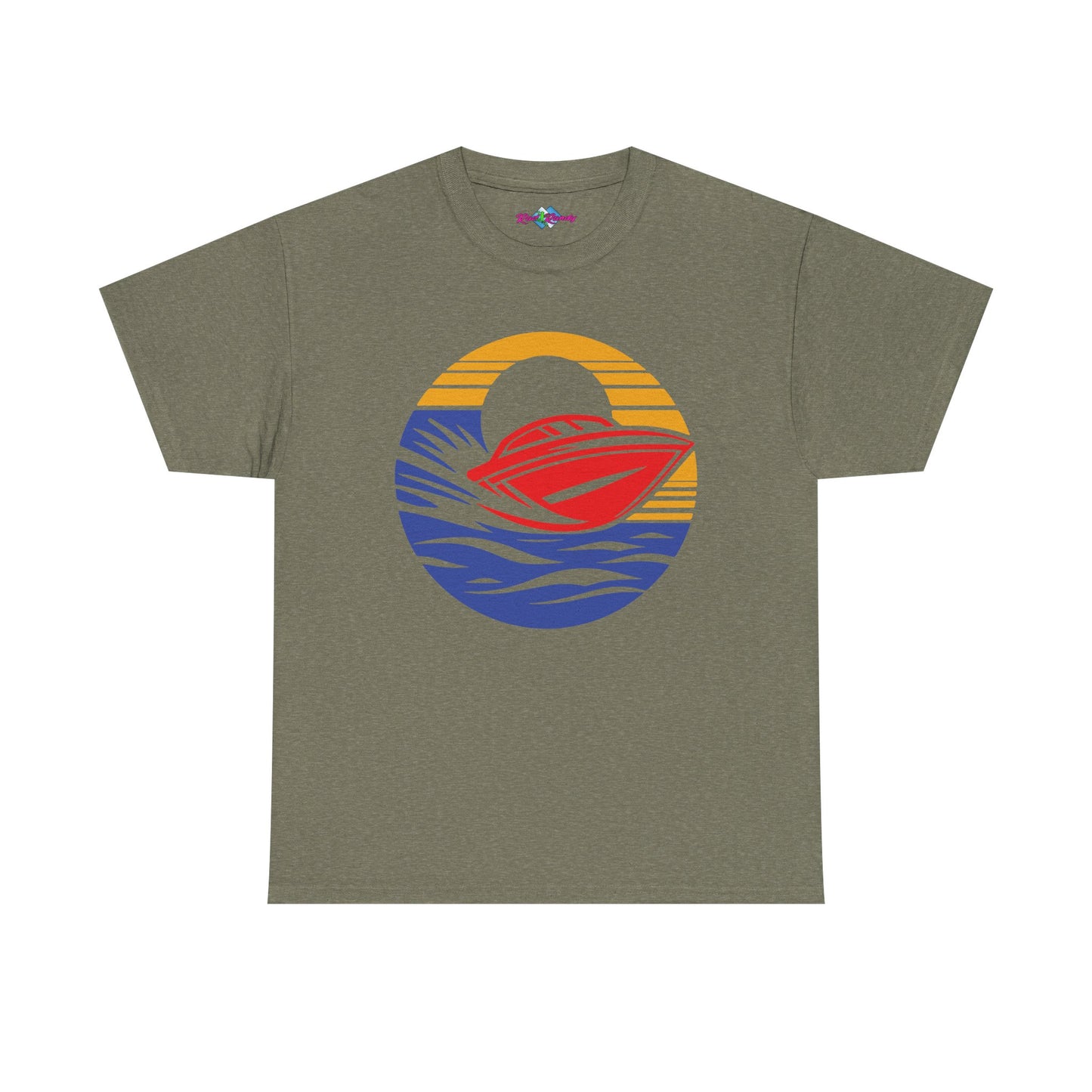 Boating. Heavy Cotton T-Shirt