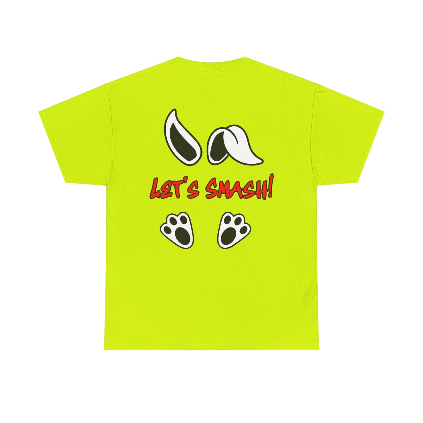 Let's Smash!, Rad Moto Bunny, Heavy Cotton T-Shirt