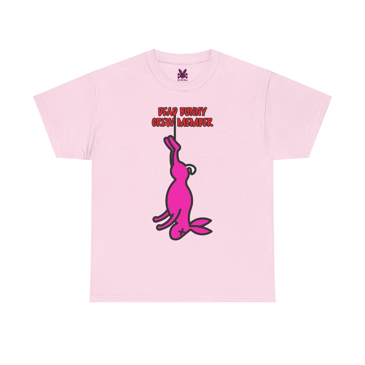 Dead Bunny Crew Member. Rad Moto Bunny, Heavy Cotton T-Shirt