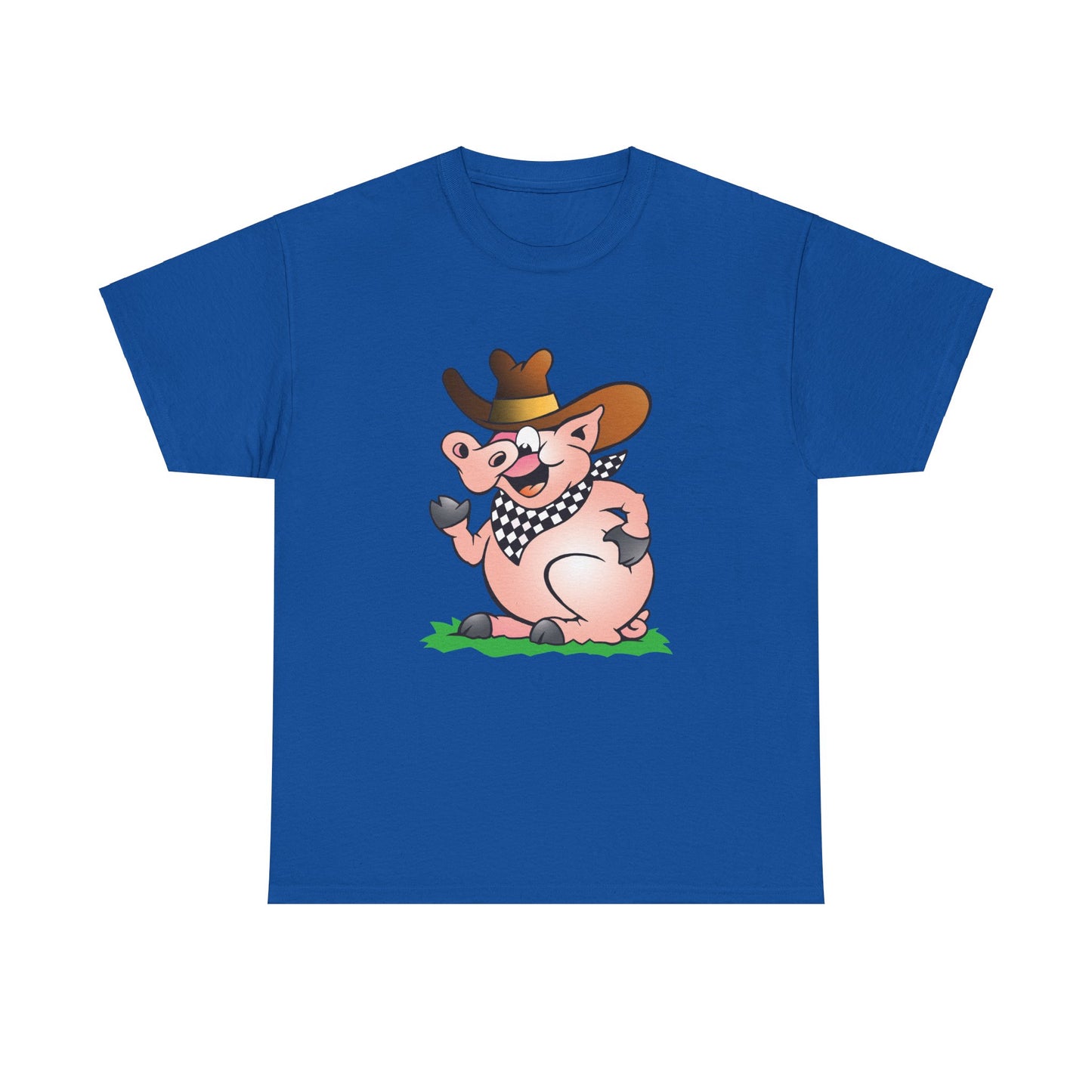 BBQ Pig. Heavy Cotton T-Shirt
