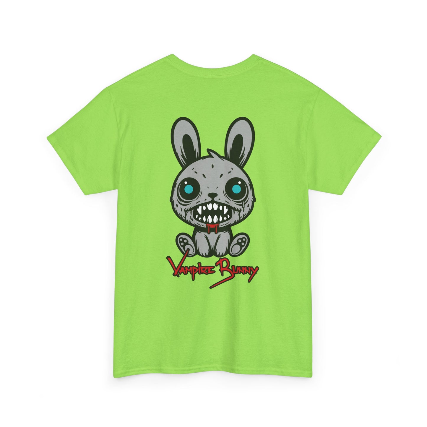 Vampire Bunny, Rad Moto Bunny, Heavy Cotton T-Shirt