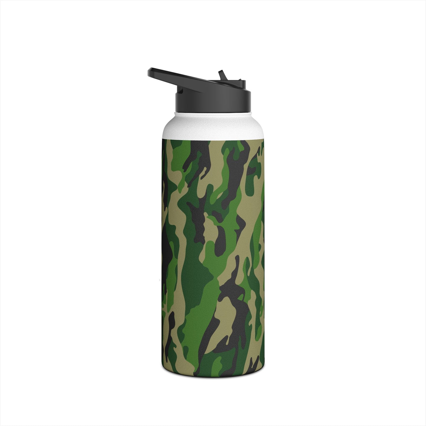 Camo. Stainless Steel Water Bottle