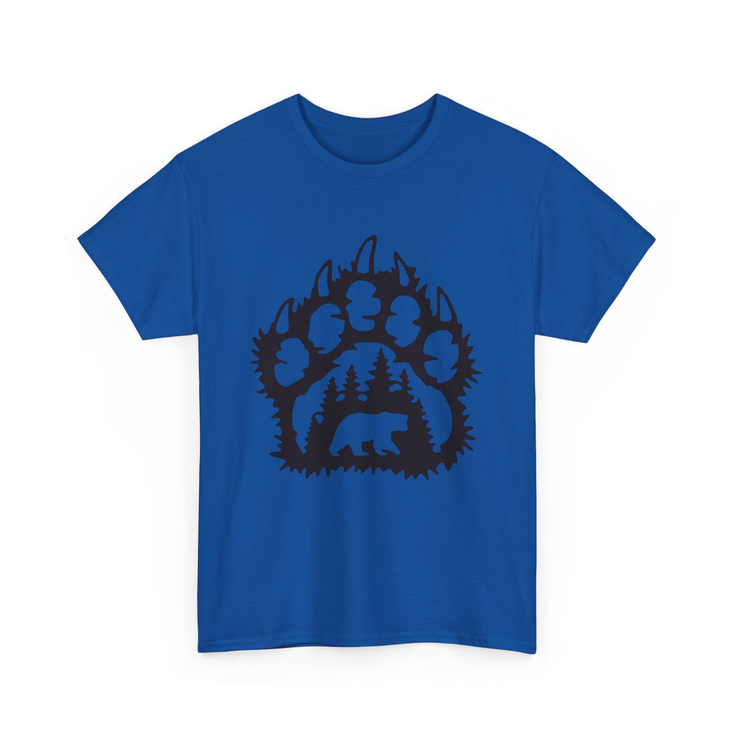 Bear Paw. Heavy Cotton T-Shirt