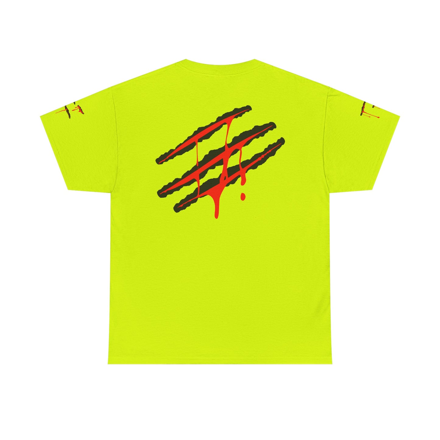 Bloody Scratches. Heavy Cotton T-Shirt