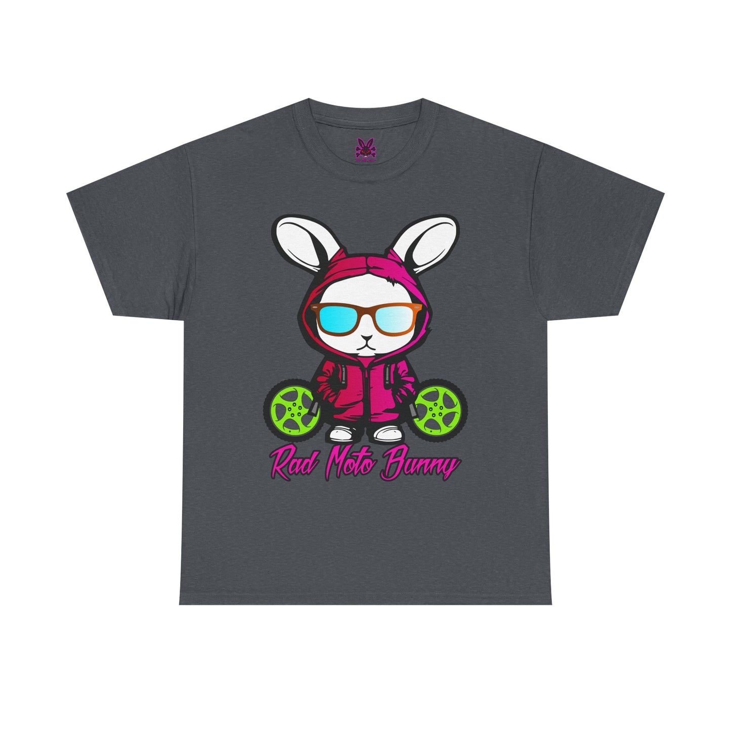 Rad Moto Bunny, Heavy Cotton T-Shirt