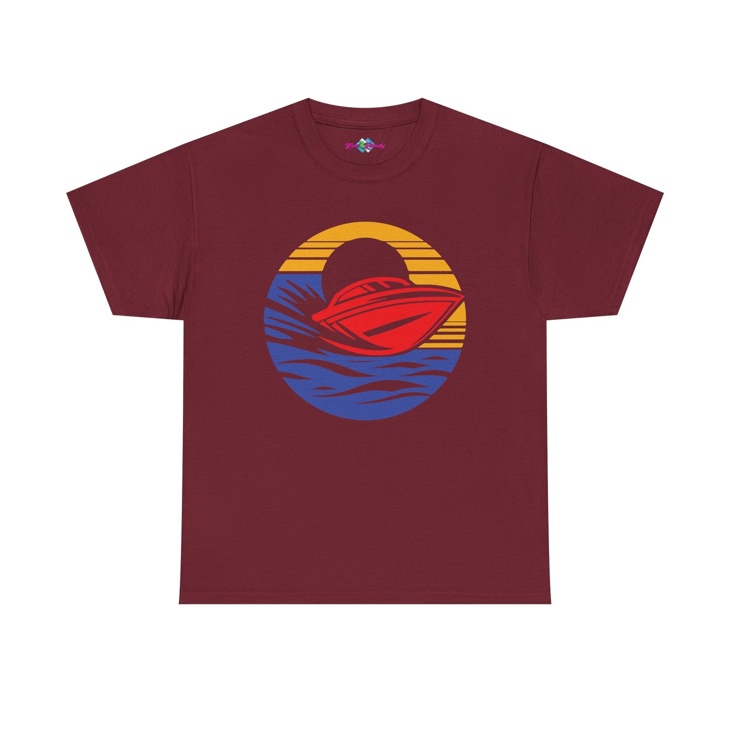 Boating. Heavy Cotton T-Shirt