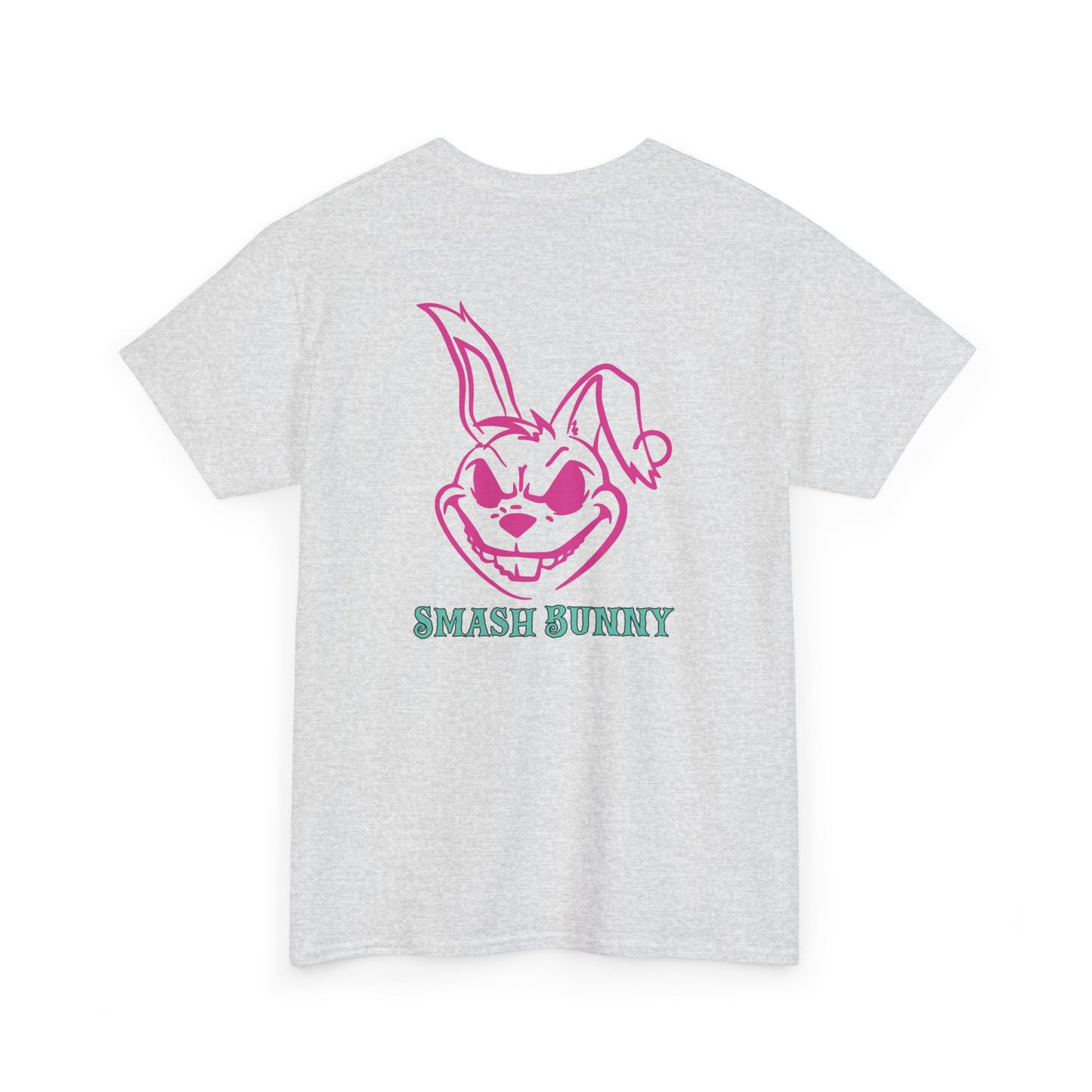 Smash Bunny, Rad Moto Bunny, Heavy Cotton T-Shirt