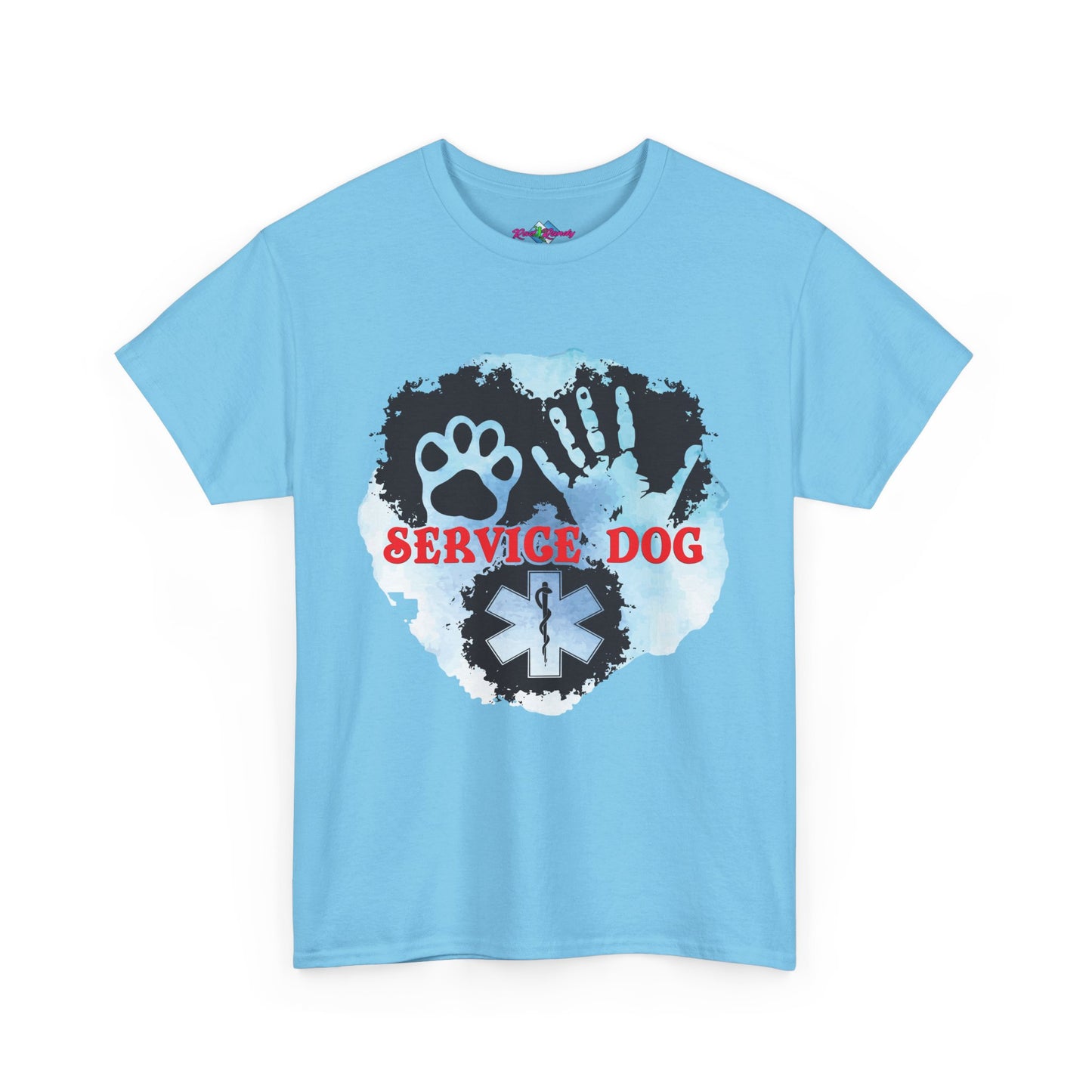 Best Friends, Service Dog. Heavy Cotton T-Shirt