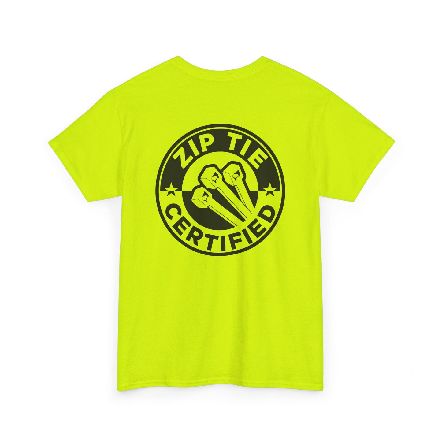 Zip Tie Certified, Rad Moto Bunny, Heavy Cotton T-Shirt