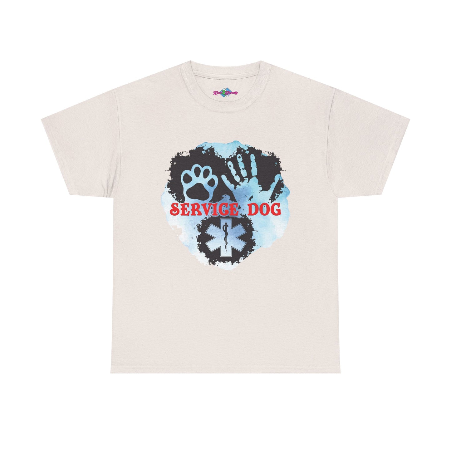 Best Friends, Service Dog. Heavy Cotton T-Shirt