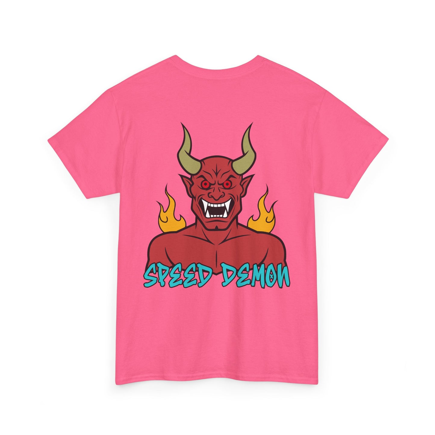 Speed Demon, Rad Moto Bunny, Heavy Cotton T-Shirt