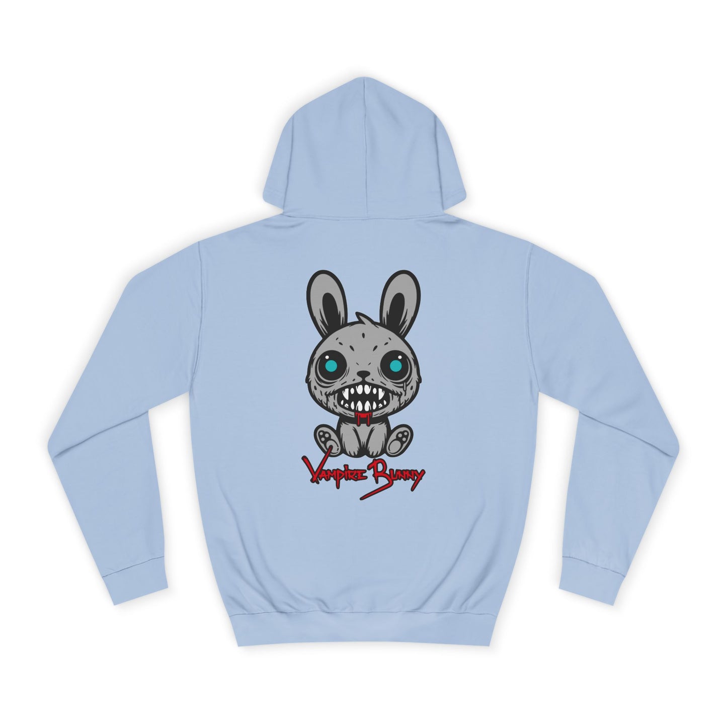 Vampire Bunny, Rad Moto Bunny, Unisex Hoodie - Biker Style Sweatshirt for Motorcycle Enthusiasts