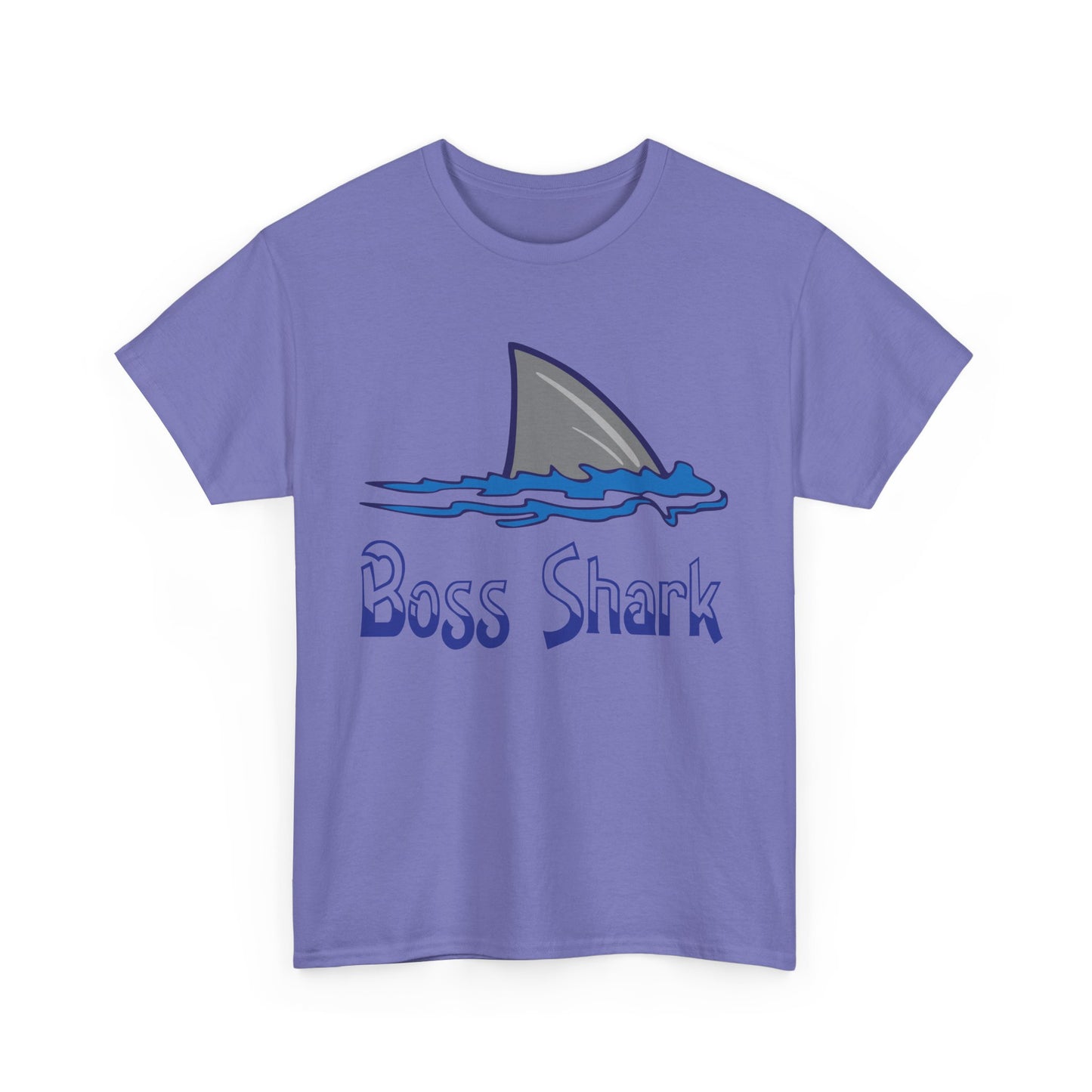 Boss Shark. Heavy Cotton T-Shirt