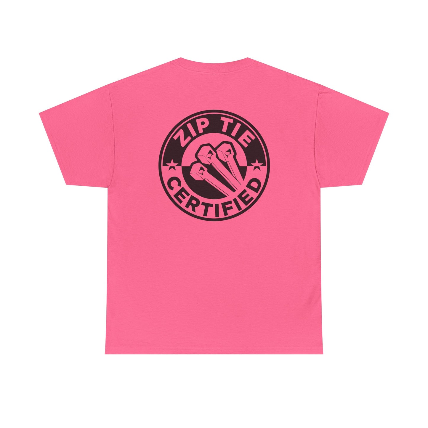 Zip Tie Certified, Rad Moto Bunny, Heavy Cotton T-Shirt
