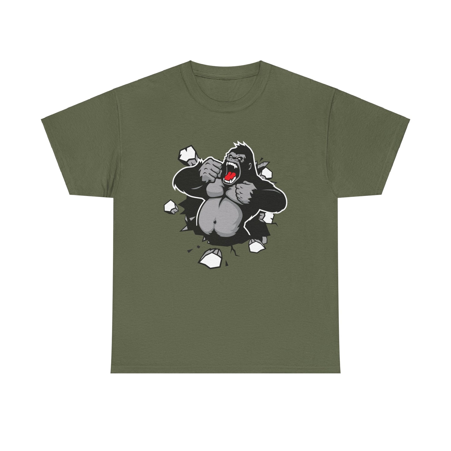 Bustin Out Gorilla. Heavy Cotton T-Shirt