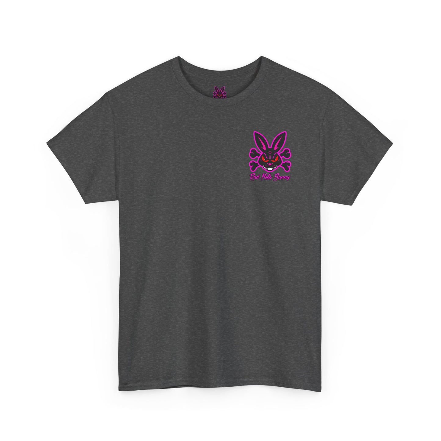 Back Off Sucker Bunny, Rad Moto Bunny, Heavy Cotton T-Shirt