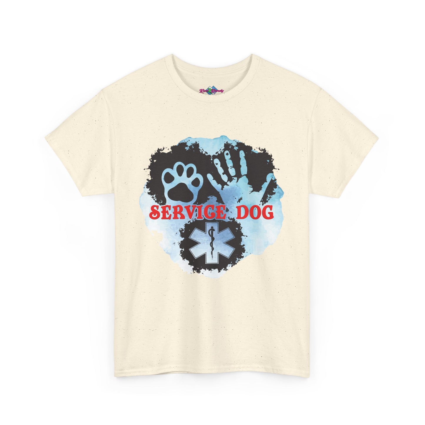 Best Friends, Service Dog. Heavy Cotton T-Shirt