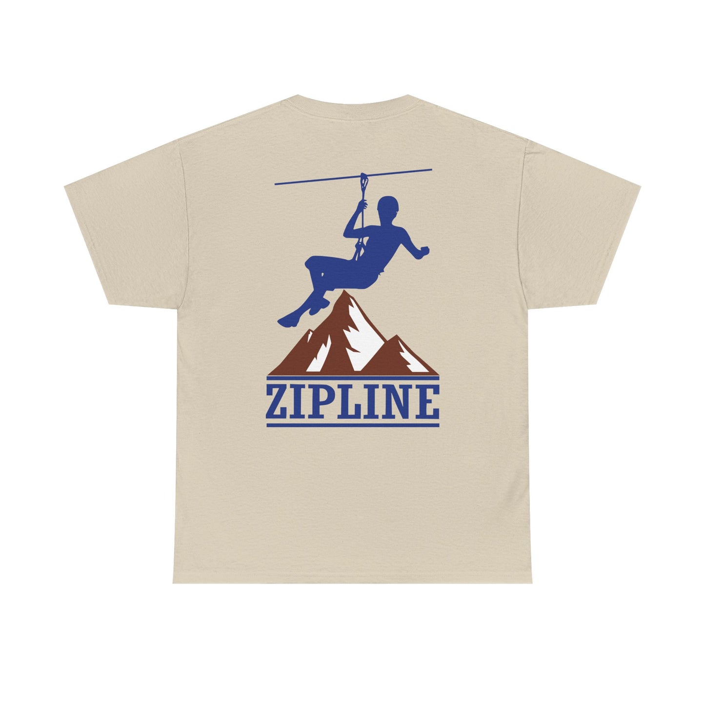 Zipline Guy. Heavy Cotton T-Shirt