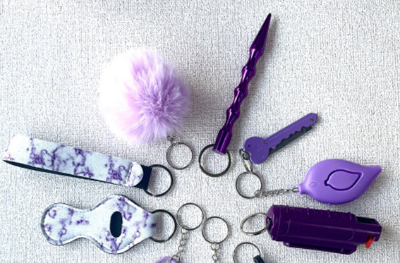 Wristband Self-defense Keychains
