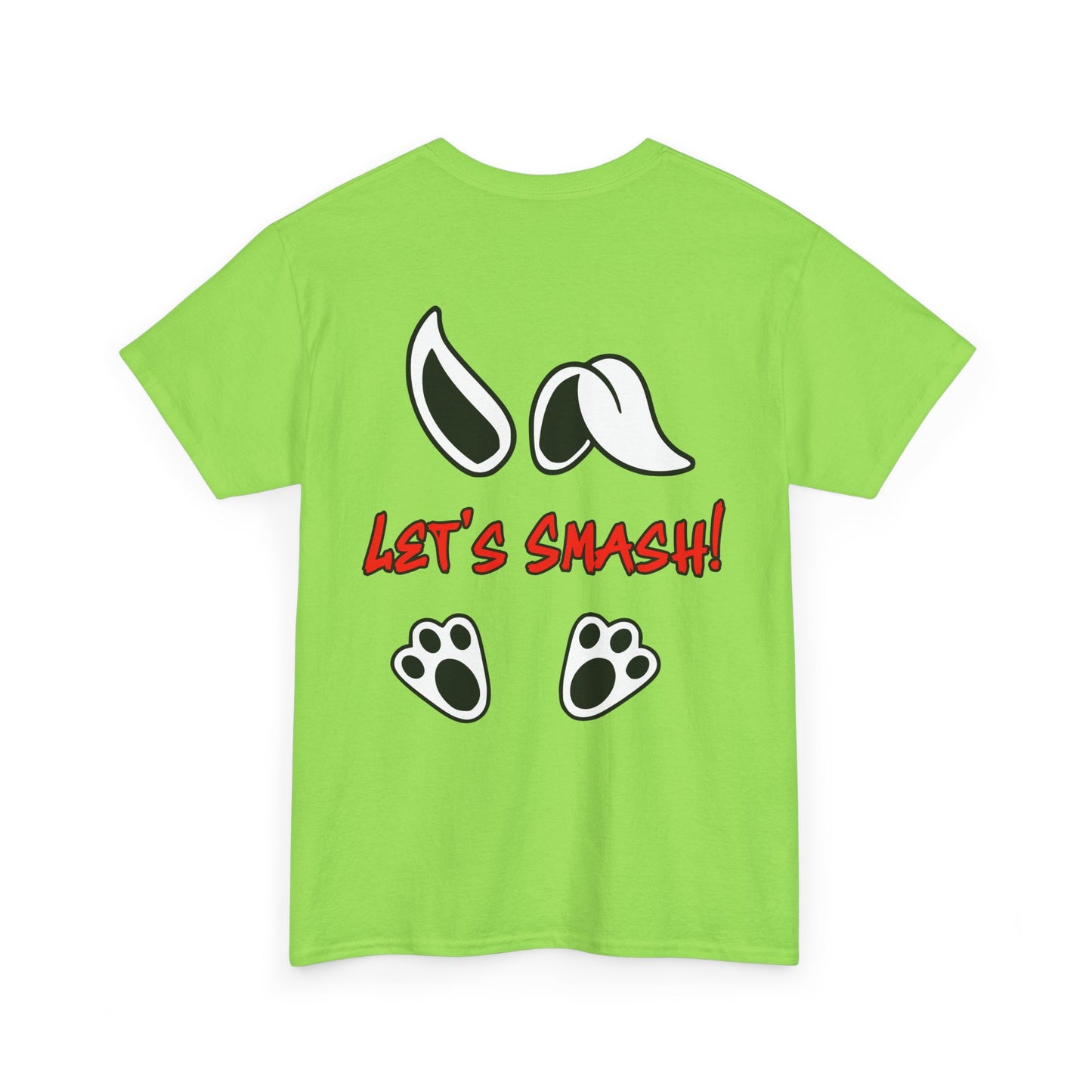 Let's Smash!, Rad Moto Bunny, Heavy Cotton T-Shirt