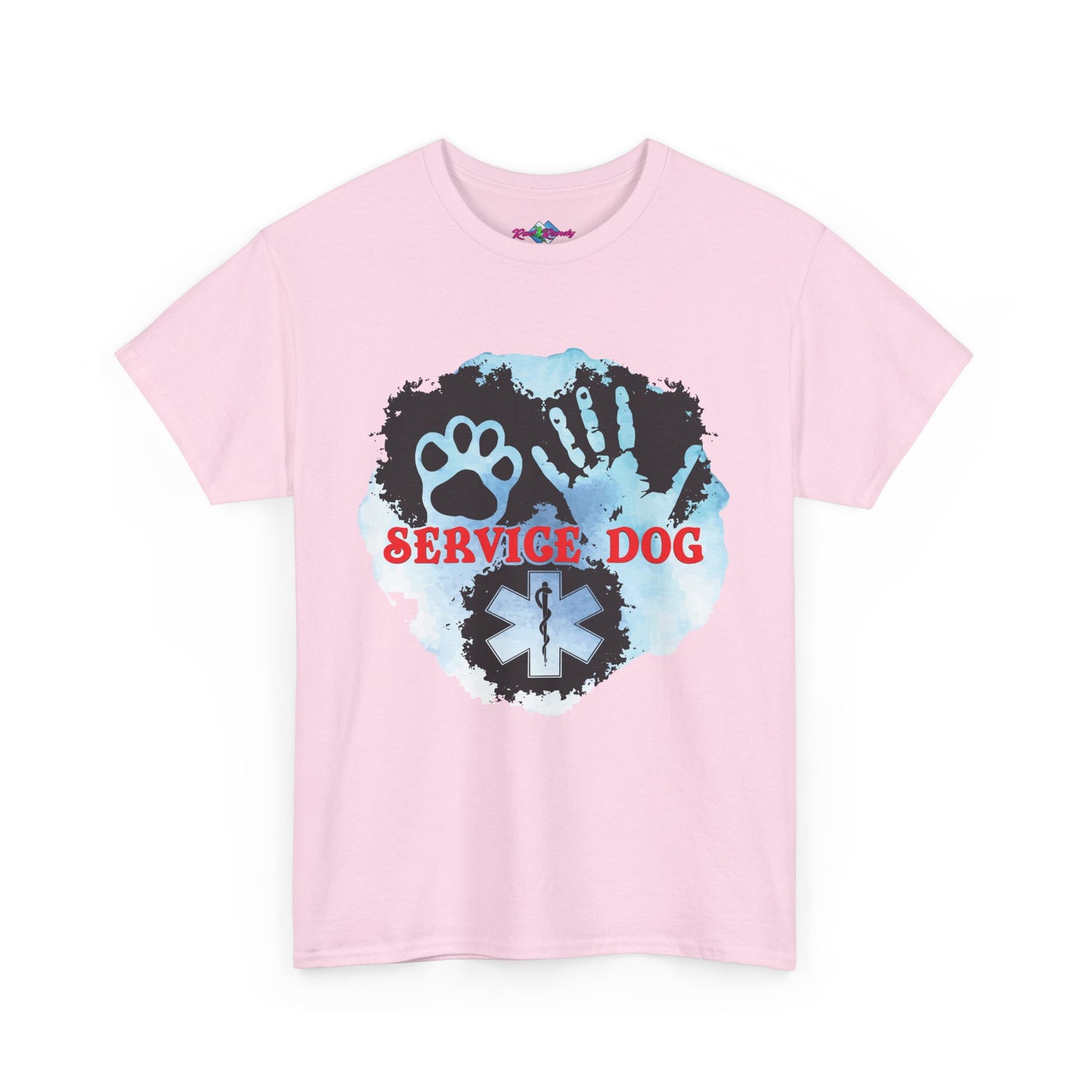 Best Friends, Service Dog. Heavy Cotton T-Shirt