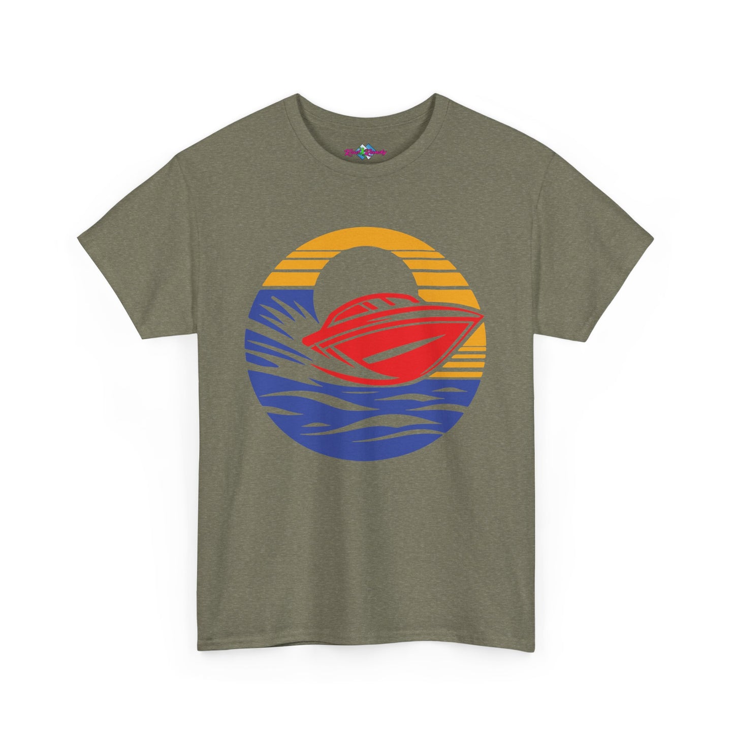 Boating. Heavy Cotton T-Shirt