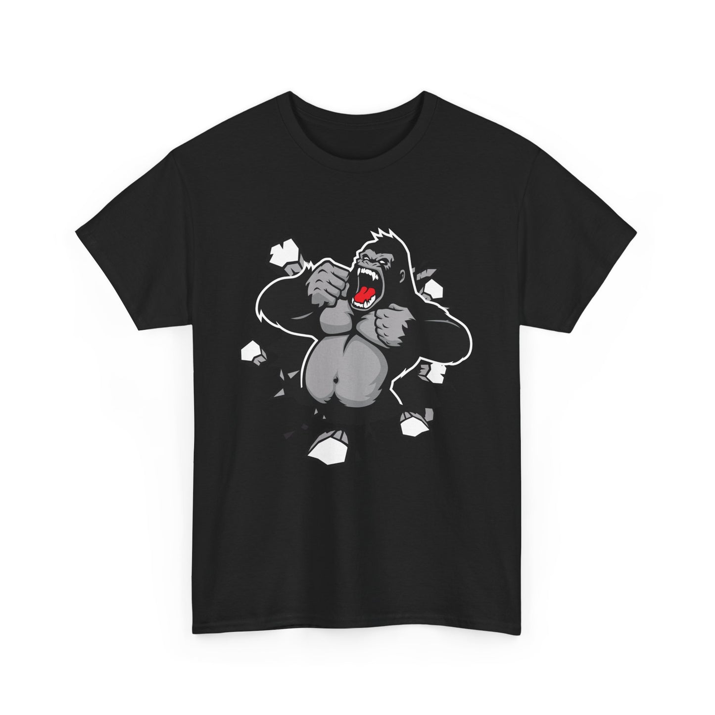 Bustin Out Gorilla. Heavy Cotton T-Shirt