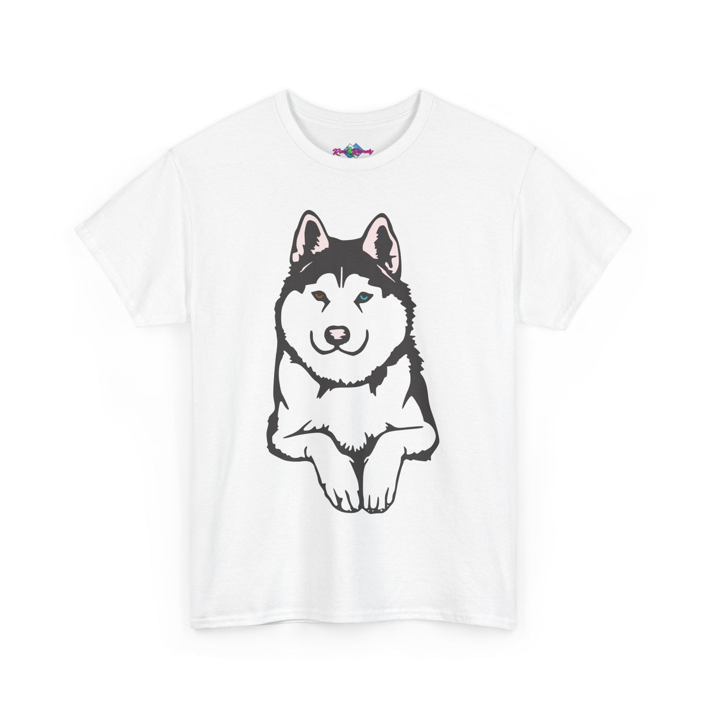 Casual Husky. Heavy Cotton T-Shirt