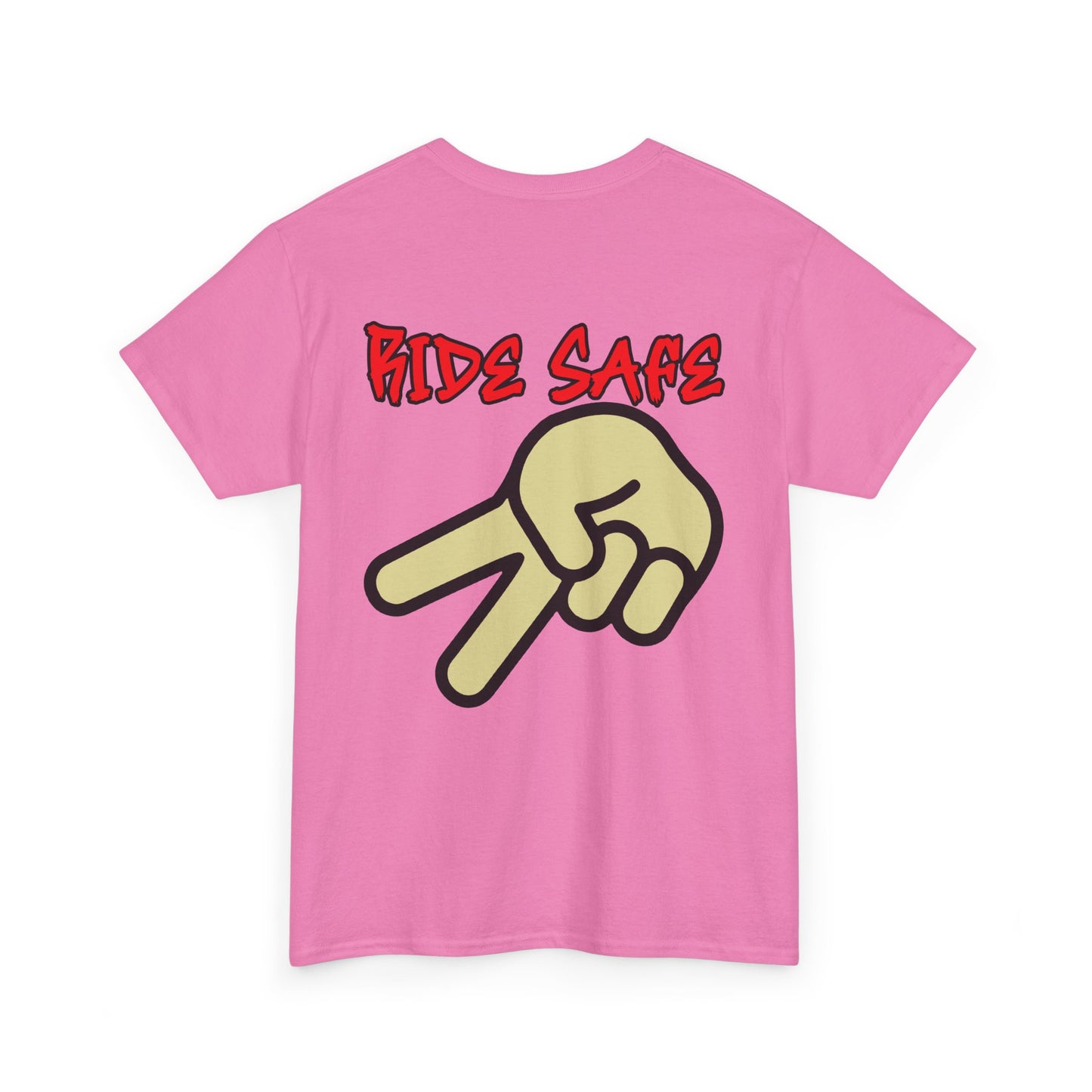 Ride Safe, Rad Moto Bunny, Heavy Cotton T-Shirt