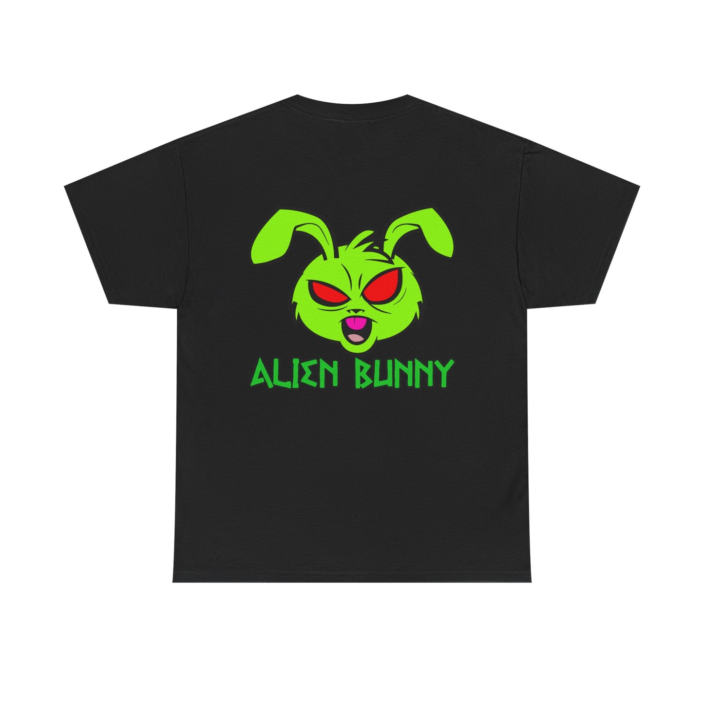 Alien Bunny, Rad Moto Bunny, Heavy Cotton T-Shirt