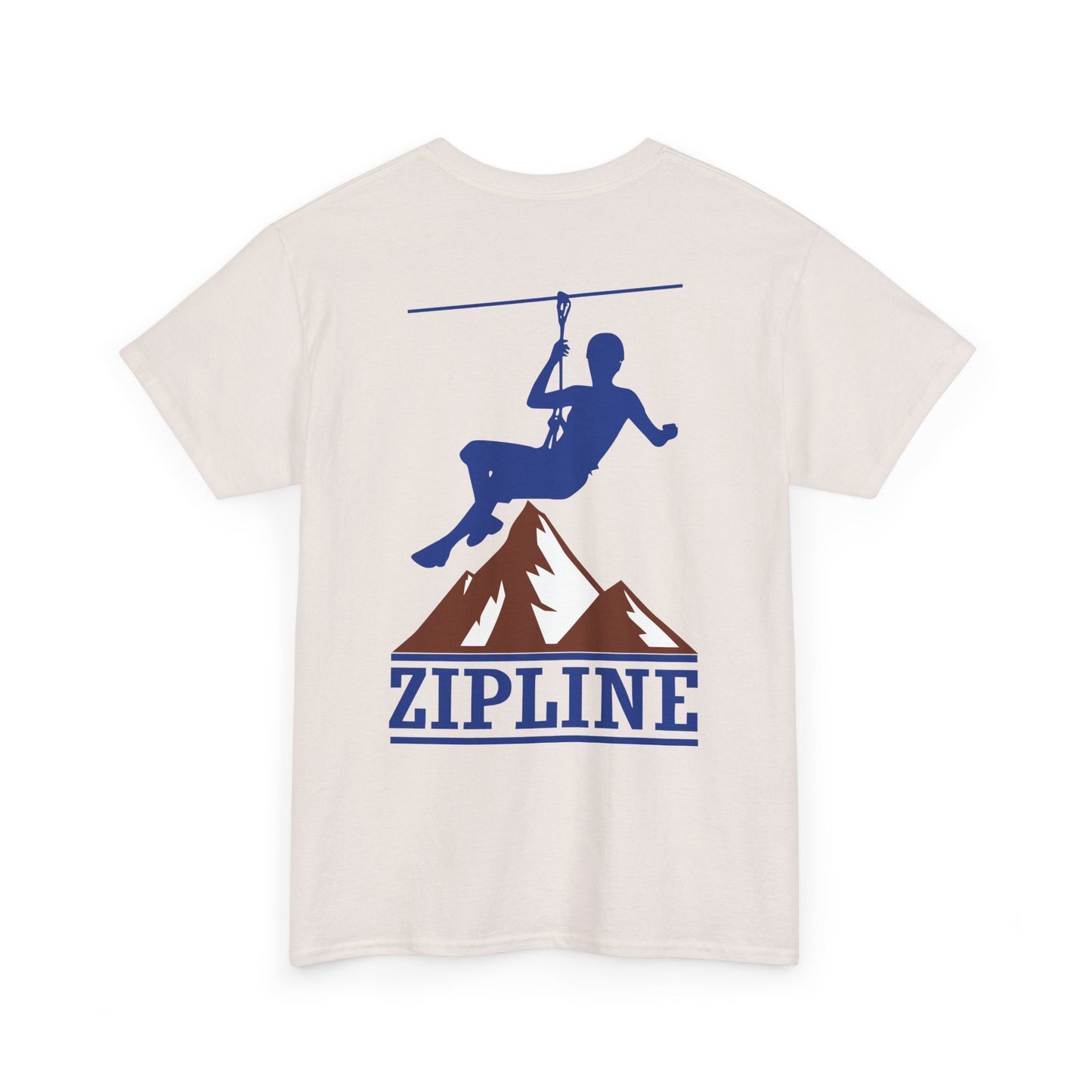 Zipline Guy. Heavy Cotton T-Shirt
