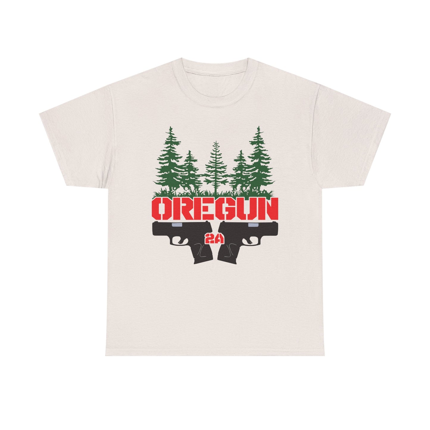 Oregun 2a Forest. Heavy Cotton T-Shirt