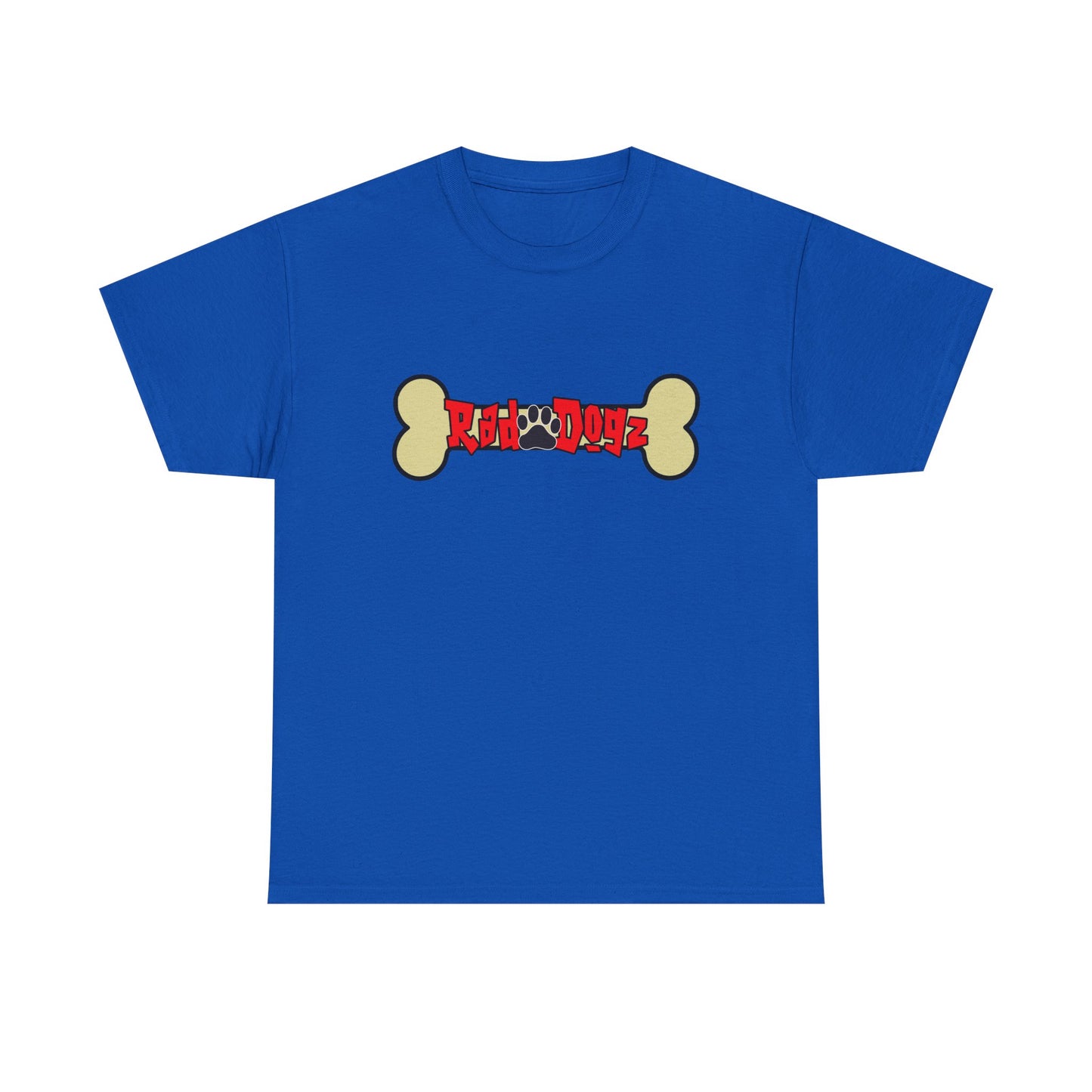 Rad Dogz Bone. Heavy Cotton T-Shirt