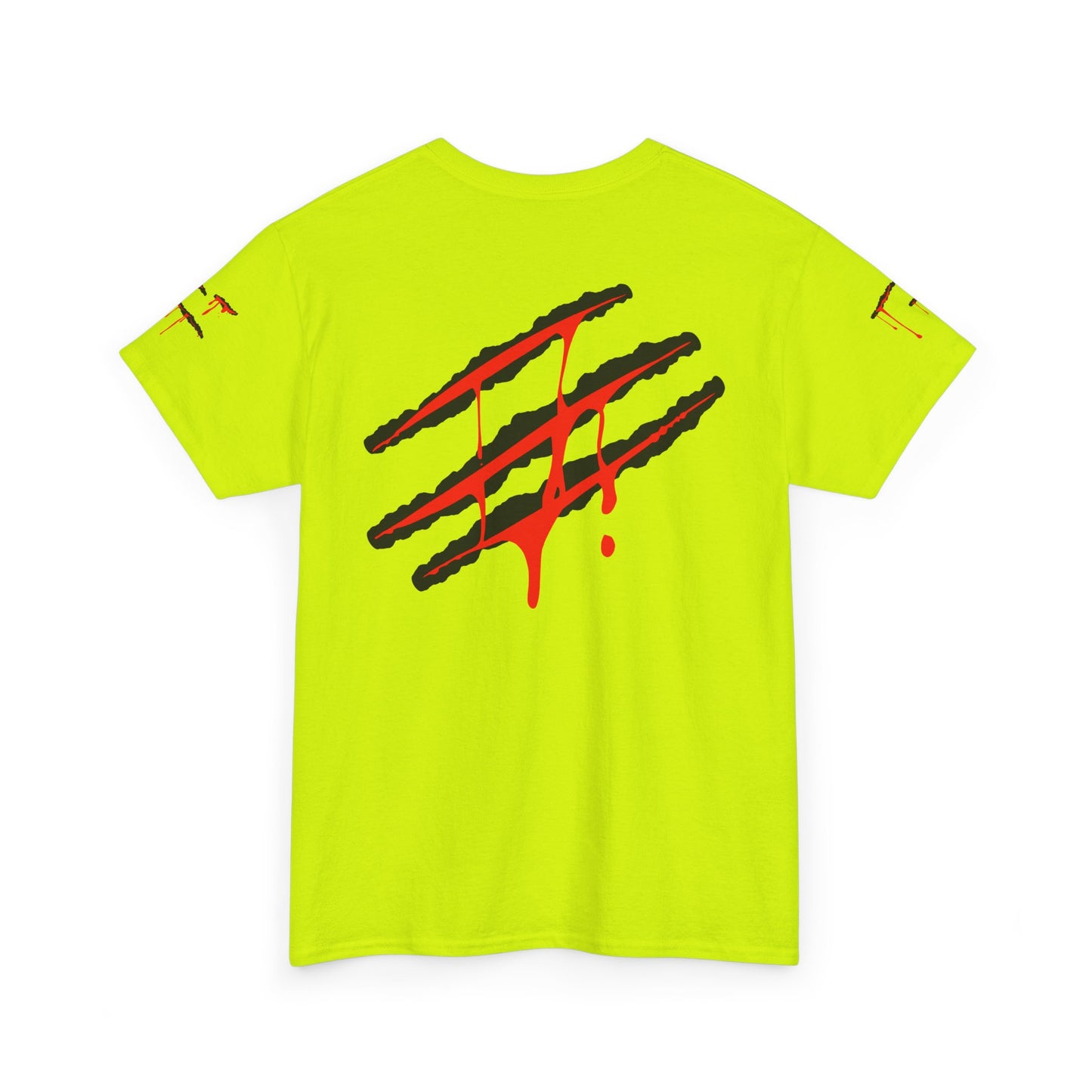 Bloody Scratches. Heavy Cotton T-Shirt