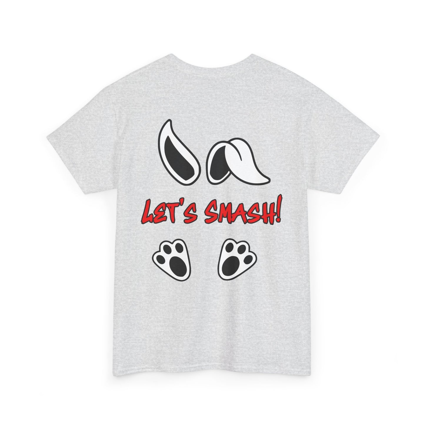 Let's Smash!, Rad Moto Bunny, Heavy Cotton T-Shirt