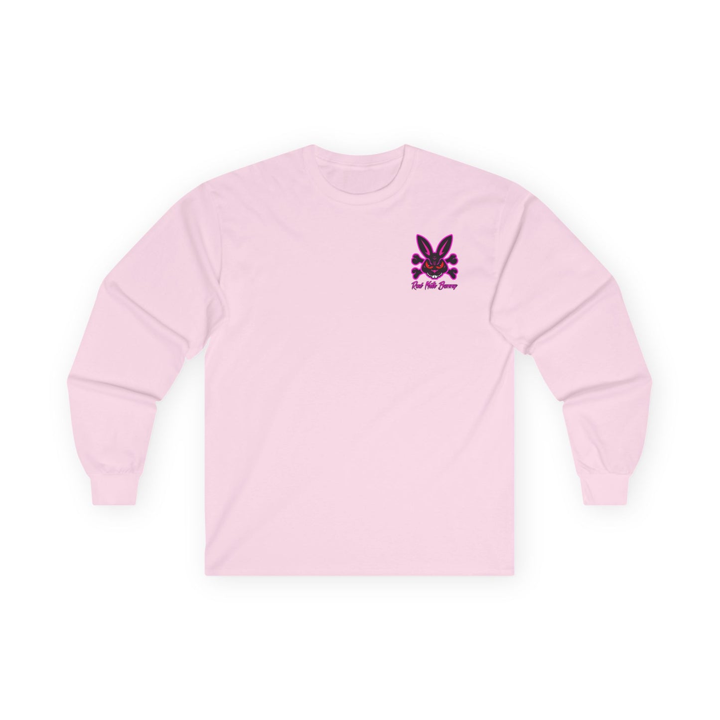 Alien Bunny, Rad Moto Bunny, Unisex Long Sleeve Tee - Bold Graphic T-Shirt for Motorcycle Enthusiasts