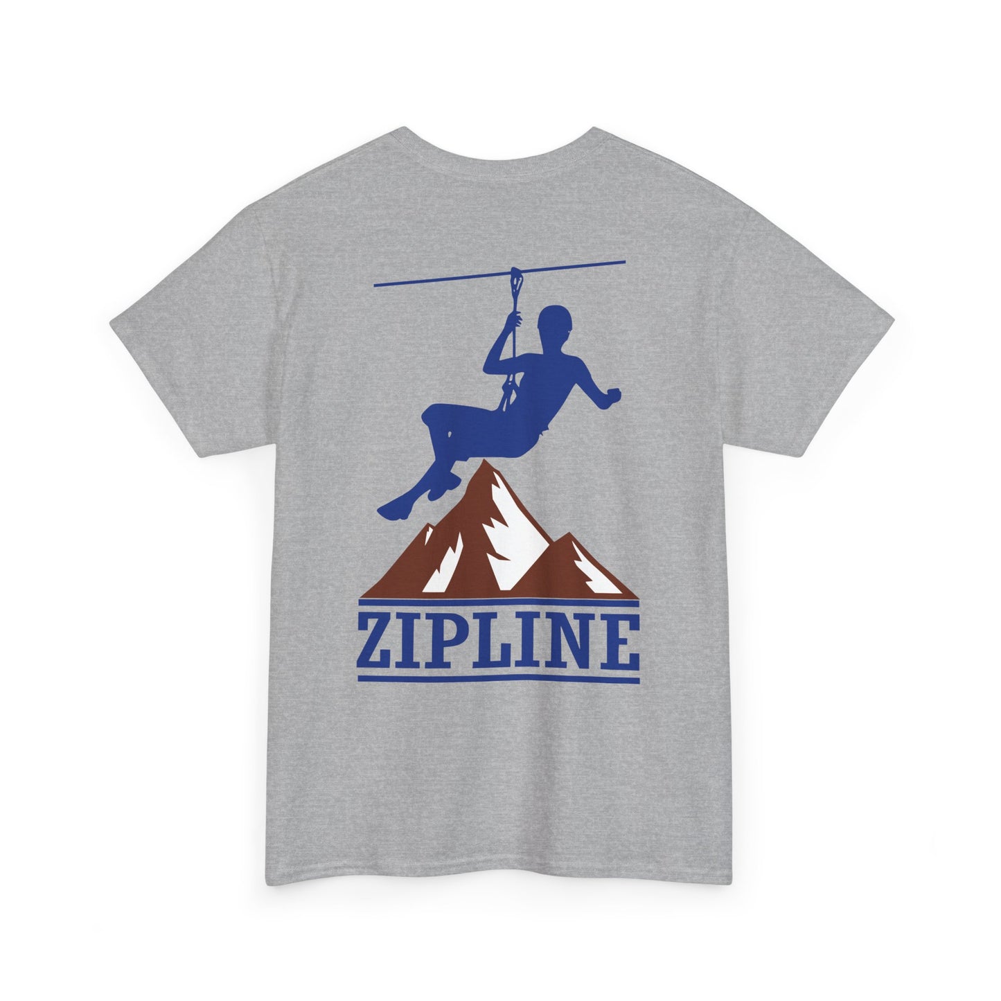 Zipline Guy. Heavy Cotton T-Shirt