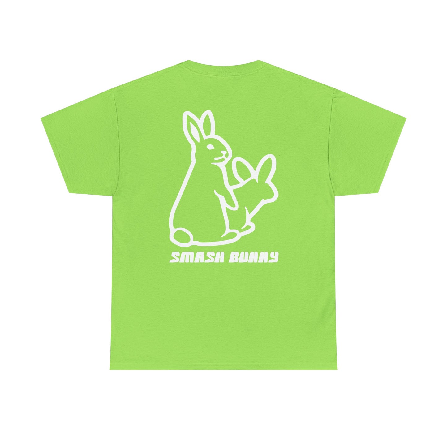 Smash Bunny, Rad Moto Bunny, Heavy Cotton T-Shirt
